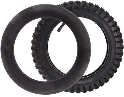 LotFancy 12.5x2.75 (12-1/2x2.75) Tire & Inner Tube Set for Razor MX350 MX400 Dirt Rocket, X-Treme X-560 - Heavy Duty Scooter Tire Tube for Mini Pocket Bikes in Saudi Arabia
