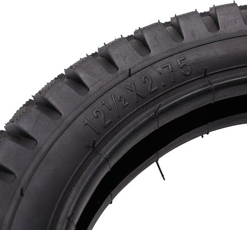 LotFancy 12.5x2.75 (12-1/2x2.75) Tire & Inner Tube Set for Razor MX350 MX400 Dirt Rocket, X-Treme X-560 - Heavy Duty Scooter Tire Tube for Mini Pocket Bikes in Saudi Arabia