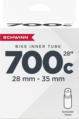 Schwinn Replacement Tube for Bike Tires, Inner Tubes with Schrader Valve, Self-Sealing or Basic Tube, Fits 12" / 16" / 18" / 20" / 24" / 26" / 27"/ 27.5" / 29" / 700c Bike Tire in Saudi Arabia