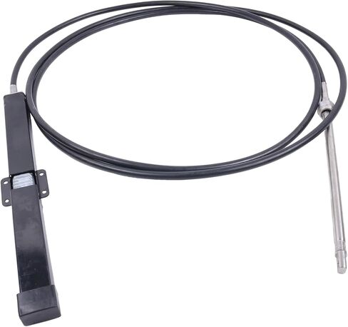 كابل توجيه ميكانيكي بطول 18 قدم من Rack & Pinion SSC13418 متوافق مع خوذات SeaStar Teleflex Marine SH5210P SH5230P SH91610P وSH91630P in Kuwait
