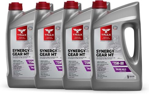 TRIAX Synergy Gear Max MT 75W-80 GL-4, Full Synthetic Manual Transmission and Gear Box (1 Quart) in Saudi Arabia