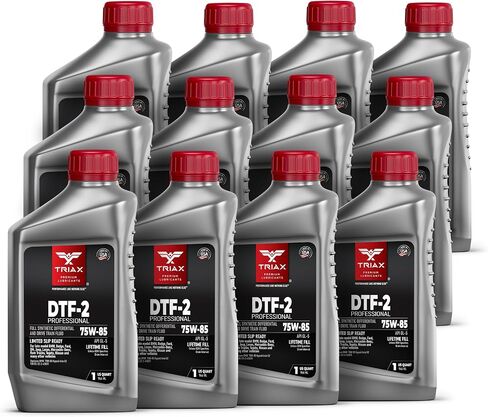 TRIAX DTF-2 Professional 75W-85 GL-5 - Full Synthetic Differential & Drive Train Fluid, Lifetime Fill, Limited Slip Ready (1 Quart) in Saudi Arabia
