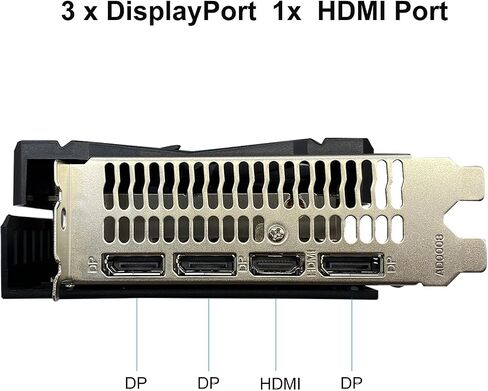 Radeon RX 5700 XT Graphics Card, 8GB GDDR6 256bit PCIe 4.0 x16 Boost Clock 1905MHz DP x3 HDMI 1080P 1440p Video Gaming Card 8K Resolution Support Radeon RX 5700 XT 8GB in Saudi Arabia