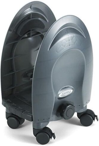 Kantek Mobile CPU Stand with Adjustable Width and Locking Casters, 16-Inch Wide x 7-Inch Deep x 4.8-Inch High (CS200B),Black in Saudi Arabia