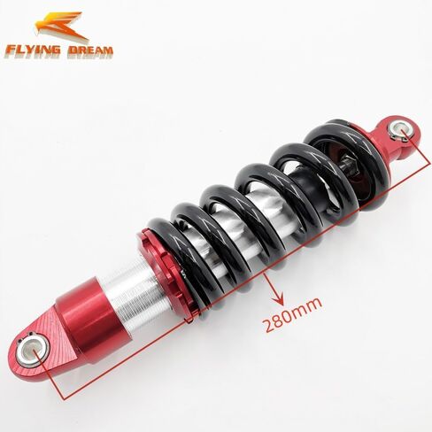 280 مللي متر 1000lbs ممتص الصدمات التعليق الخلفي مناسب ل 50CC 110CC 125CC 140CC 150CC 200CC 250CC الترابية دراجة الطرق غير الممهدة E-BIKE 4 عجلات ATV رباعية in Kuwait