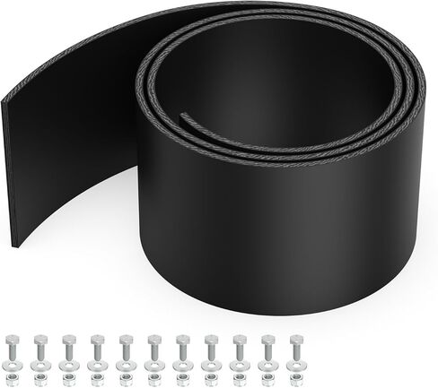 PalpitateC 72 بوصة غطاء شفرة محراث الثلج المطاطي متوافق مع Polaris & Kolpin Universal Snow Plough Blade Flap، يناسب ATV Quad 4-Wheeler UTV جنبًا إلى جنب استبدال ملحقات عاكس المحراث -10-0190 in Kuwait