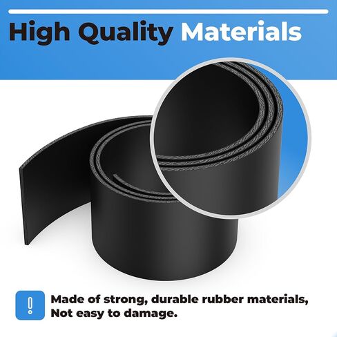 PalpitateC 72 بوصة غطاء شفرة محراث الثلج المطاطي متوافق مع Polaris & Kolpin Universal Snow Plough Blade Flap، يناسب ATV Quad 4-Wheeler UTV جنبًا إلى جنب استبدال ملحقات عاكس المحراث -10-0190 in Kuwait