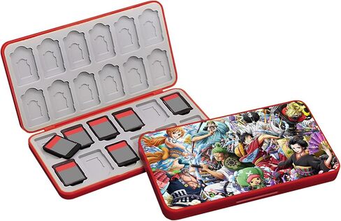 Switch Game Card Case Compatible with Nintendo Switch,Game Card Storage Holder,New Portable Thin Card Protection Case with 24 Game Card Slots and 24 TF Card Slots (A) in Saudi Arabia