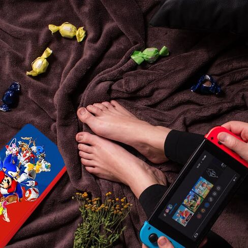 Switch Game Card Case Compatible with Nintendo Switch,Game Card Storage Holder,New Portable Thin Card Protection Case with 24 Game Card Slots and 24 TF Card Slots (A) in Saudi Arabia