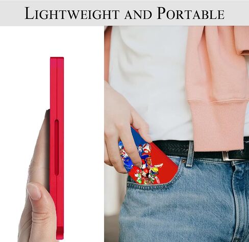 Switch Game Card Case Compatible with Nintendo Switch,Game Card Storage Holder,New Portable Thin Card Protection Case with 24 Game Card Slots and 24 TF Card Slots (A) in Saudi Arabia