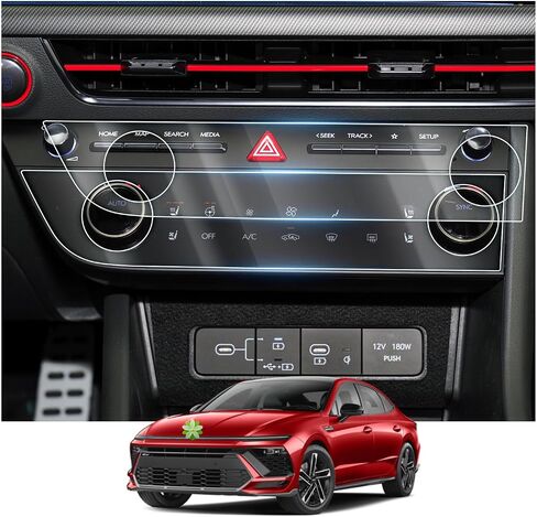 واقي شاشة لـ 2014-2021 Chevy Silverado 8-in Radio Touchscreen Chevy Silverado Accessories 9HD زجاج مقسى متوافق مع 2014-2020 2021 Chevy Silverado (High Country، LTZ، RST، LT، مخصص، WT) in Kuwait