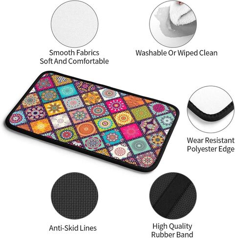 SXEACVS Flower Pink Car Center Console Pad for Women Men Universal Accessories Vehicle SUV Truck Auto Armrest Cover Protector Cushion Decoration in Saudi Arabia