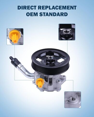 ECCPP 20-1039 Power Steering Pump Power Assist Pump Fit for 2012 2013 2014 2015 2016 2017 for Jeep Wrangler in Saudi Arabia