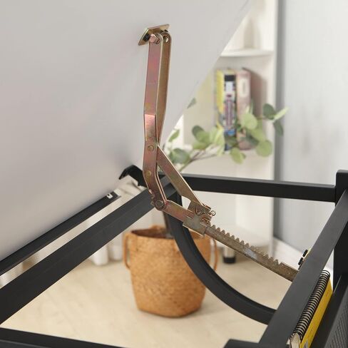 طاولة رسم قابلة للتعديل مع مقعد و3 أدراج، بيضاء in Kuwait