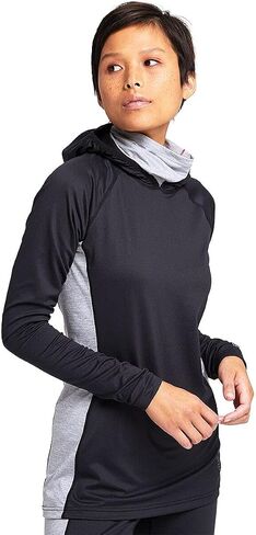 Burton Women's Midweight X Base Layer Long Neck Hoodie in Saudi Arabia