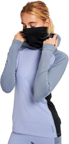 Burton Women's Midweight X Base Layer Long Neck Hoodie in Saudi Arabia