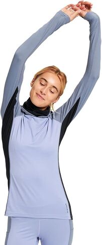Burton Women's Midweight X Base Layer Long Neck Hoodie in Saudi Arabia