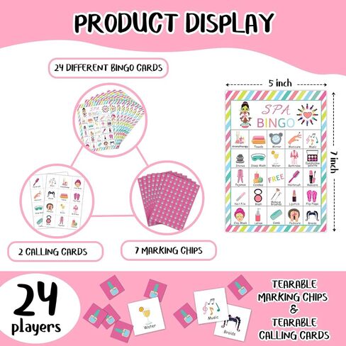 Basketball Bingo Cards, 24 Player Basketball Party Bingo Game for Family Adult, Sport Party Favor, Large Group Party Celebration Activity -09 in Saudi Arabia