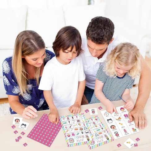 Basketball Bingo Cards, 24 Player Basketball Party Bingo Game for Family Adult, Sport Party Favor, Large Group Party Celebration Activity -09 in Saudi Arabia