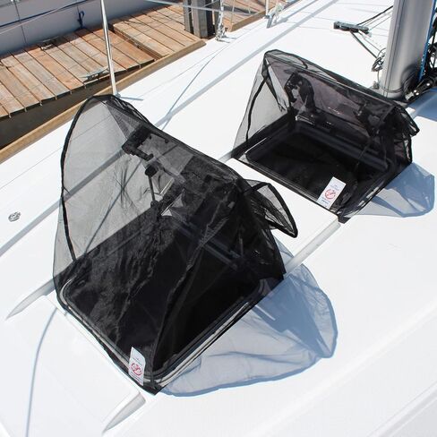 SOGEMAN 25" X 25" Hatch Insect Screen (Mosquito net) for Boats Throw Over The Hatch. (Click to See 6 Different Sizes) in Saudi Arabia