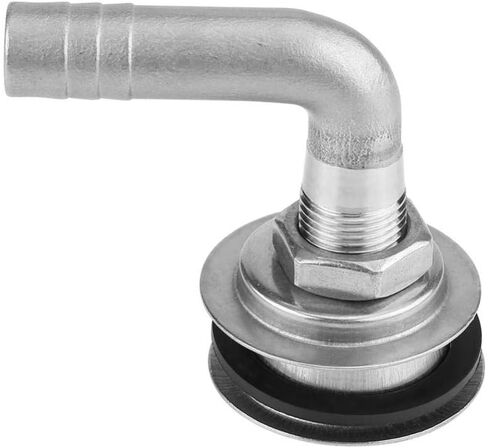 فتحة تهوية وقود القارب لخرطوم 5/8 بوصة، فتحة تهوية خزان الوقود للقوارب البحرية العالمية 90 درجة من الفولاذ المقاوم للصدأ in Kuwait