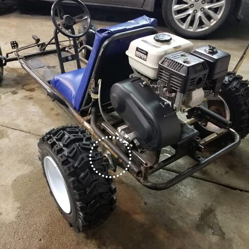 مجموعة محامل المحور المباشر من Go-Kart، مجموعة محامل مقاس 1 بوصة (3 فتحات) تناسب تمامًا دراجات Go Karts الصغيرة/الدراجات الثلاثية/مركبة الطرق الوعرة in Kuwait