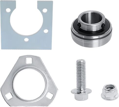 مجموعة محامل المحور المباشر من Go-Kart، مجموعة محامل مقاس 1 بوصة (3 فتحات) تناسب تمامًا دراجات Go Karts الصغيرة/الدراجات الثلاثية/مركبة الطرق الوعرة in Kuwait