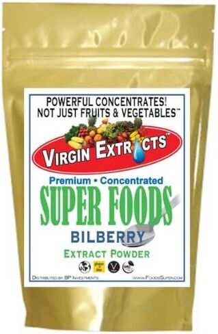 مستخلصات عذراء (TM Pure Premium عنبية عضوية مجففة بالتجميد 4:1 مسحوق مستخلص مركز، مسحوق SuperFood (4 × أقوى) كيس 16 أونصة in Saudi Arabia