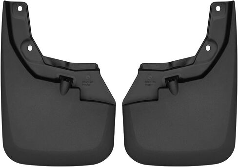 Husky Liners - Front Mud Guards | 2016-2023 Toyota Tacoma with OEM Fender Flares - Black, 2 Pc. | 56941 in Saudi Arabia