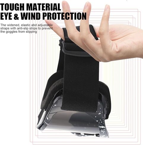 immoono 4Pcs Set, Dirt Bike Goggles with Face Cover Motorcycle Goggles ATV Motocross Riding Offroad Goggles for Adults Youth in Kuwait