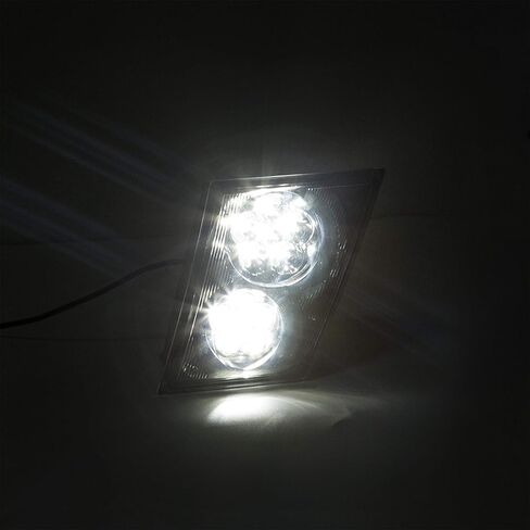 مصباح ضوء الضباب LED ECOTRIC متوافق مع مجموعة شاحنات فولفو VNL/VN 2003-2017 LH&RH للركاب والسائق in Kuwait