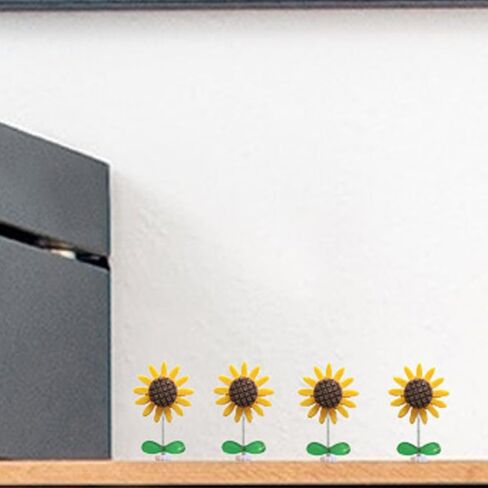 ZOSTLAND Adorable Car Dashboard Decorations,Cartoon Car Ornaments for Dashboard,Funny Desk Ornament,Fantastic Chritmas Car Decorations for Car,Living Room,Bedroom,Desk((5pcs Animal Flower) in Kuwait