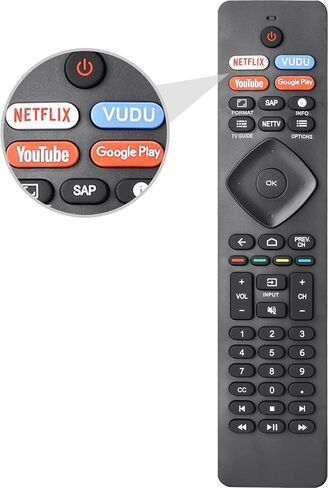 NH800UP RF402A-V14 استبدال جهاز التحكم عن بعد لجميع تلفزيونات Philips Android LED LCD 4K الذكية 43PFL5766/F7 50PFL5704/F7 55PFL5604/F7 55PFL5704/F7 65PFL5504/F7 65PFL5704/F7 75PFL5704/F7 65PFL5604 /ص7 in Saudi Arabia