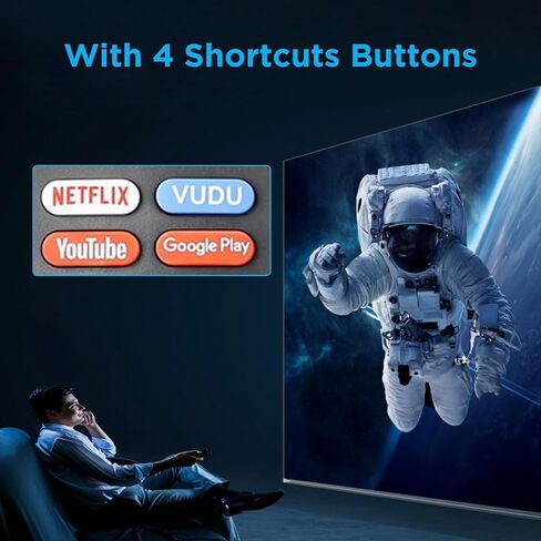 NH800UP RF402A-V14 استبدال جهاز التحكم عن بعد لجميع تلفزيونات Philips Android LED LCD 4K الذكية 43PFL5766/F7 50PFL5704/F7 55PFL5604/F7 55PFL5704/F7 65PFL5504/F7 65PFL5704/F7 75PFL5704/F7 65PFL5604 /ص7 in Saudi Arabia