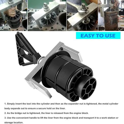J-45876 Cylinder Liner Puller Remover for Detroit Diesel 60 Series 12.7L / 14L / MTU S2000 Engines, Replacement for 5875, J-45876 Heavy Duty in Saudi Arabia