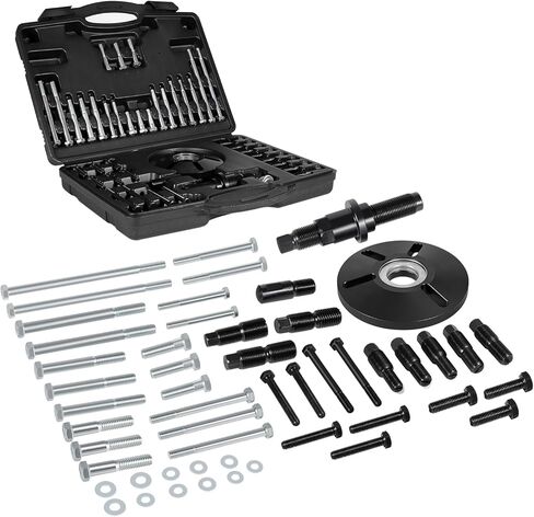 4531 مجموعة أدوات سحب الموازن التوافقي ومجموعة أدوات التثبيت لمجموعة تثبيت إزالة بكرة الموازن الرئيسي لحذافة العمود المرفقي (52 قطعة) in Kuwait