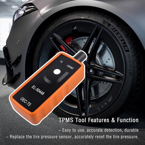 EL-50448 TPMS Programming Tool,Automotive TPMS Reset Tool for Monitor Tire Pressure,Universal TPMS Relearn Tool Compatible with GMC Buick Chevy Cadillac Opel 2006-2020 in Kuwait