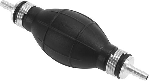 X AUTOHAUX 4 قطعة 6 مللي متر 1/4 "المطاط نقل الوقود فراغ خط الوقود اليد التمهيدي لمبة خط مضخة الوقود خرطوم اليد التمهيدي لسيارة مركبة بحرية الديزل in Saudi Arabia