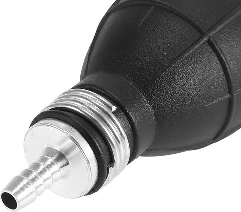 X AUTOHAUX 4 قطعة 6 مللي متر 1/4 "المطاط نقل الوقود فراغ خط الوقود اليد التمهيدي لمبة خط مضخة الوقود خرطوم اليد التمهيدي لسيارة مركبة بحرية الديزل in Saudi Arabia