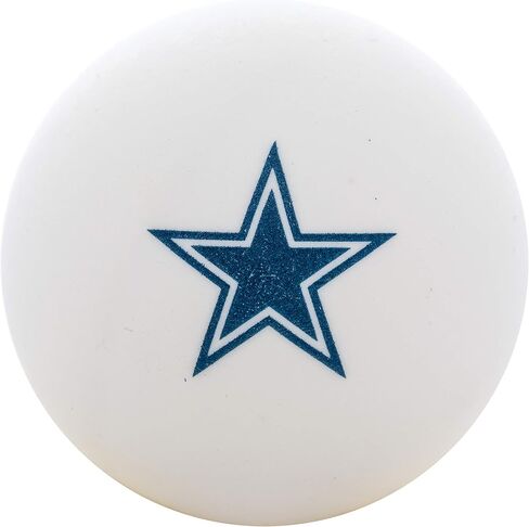 Franklin Sports Team Licensed Table Tennis Balls - NFL Team Table Tennis Balls - Official Team Logos and Colors - Fun NFL Tailgate Accessories in Saudi Arabia