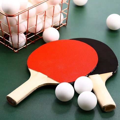 Yunsailing 300 Pieces Balls Plastic Balls 40 mm Washable Table Tennis Balls for Outdoor Crafts Table Tennis Carnival Pool Games Party Decoration, White and Yellow in Saudi Arabia
