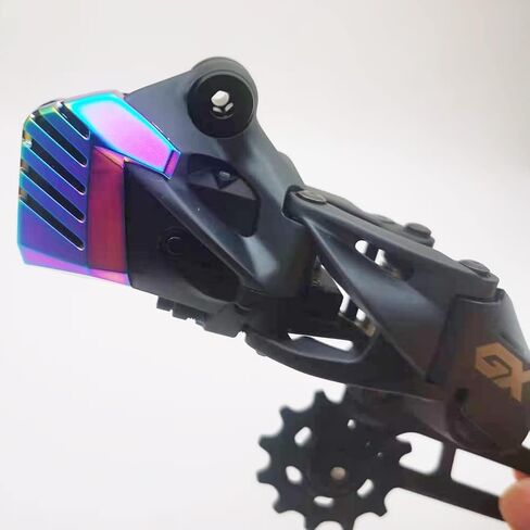 غطاء حماية بطارية الدراجة الخلفية Derailleur غطاء بطارية دراجة كهربائية ملحقات دراجة الكبار لـ Sram AXS GX EAGLE/XX1/X01 متعدد الألوان in Kuwait
