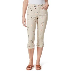 Bandolino Women's Mandie 5 Pocket High Rise Capri