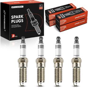 A-Premium Iridium & Platinum Spark Plugs Compatible with Chevrolet Malibu, Cobalt, Classic, Cavalier & Oldsmobile Alero & Pontiac Pursuit, Sunfire & Saturn Ion, L100, L200, LS, LW1 Vue, Pack of 4
