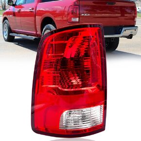 Tail Lights for 2009-2018 Dodge Ram 1500, 2019 Ram 1500 Classic, 2010-2018 Ram 2500, 2010-2018 Ram 3500 Tail Brake Light Replacement with Bulbs - Passenger Side in Kuwait