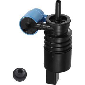 Windshield Washer Pump w/Grommet Compatible with Audi A3 A4 A6 Q3 Q5 For Cherokee Commander Wrangler Caliber Golf Passat Replaces 8260A059 8260A021 8260A082