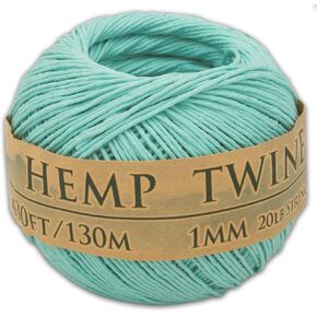 430 Feet of 1mm 100% Hemp Twine Bead Cord in Red