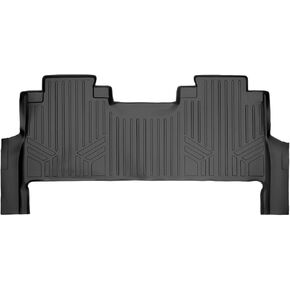 MAXLINER Custom Floor Mats 2nd Row Liner Black Compatible with 2017-2022 Ford F-250 / F-350 Super Duty Crew Cab with 1st Row Bench Seat