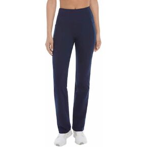 Jockey Women's High Rise Premium Pocket Yoga Pant (as1, Alpha, s, Regular, Regular, True Navy)