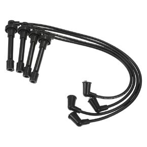 ACROPIX Car Spark Plug Coil Wires Ignition Coil Harness Cable 7mm Fit for Honda Accord 1994-2002 Civic 1992-2000 No.32700PAAA02 - Pack of 4